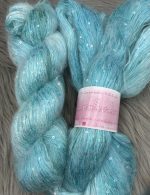 Mohair Paillettenwolle
